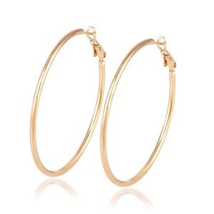 18k Gold Plated Hoop Earrings - SALE!